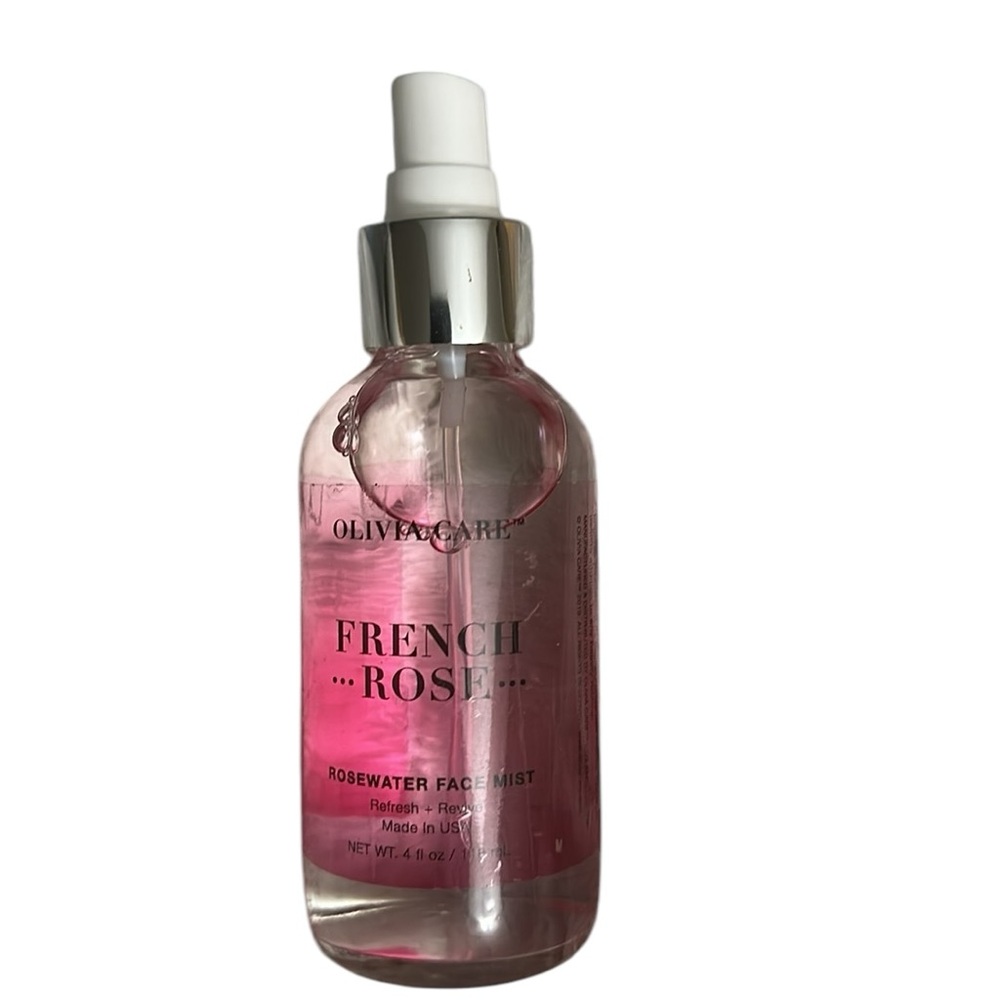 OLIVIA CARE FRENCH ROSE Rosewater Face Mist 4 fl oz